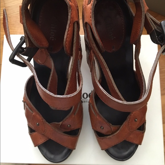 Authentic Chloe Platforms - Picture 2 of 4