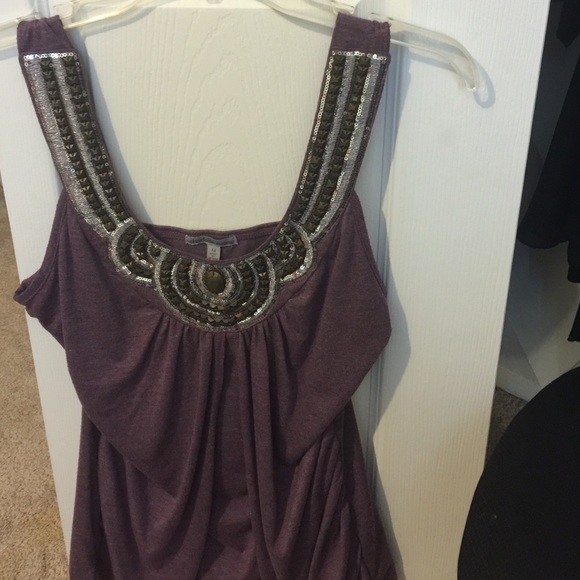 Charlotte Russe plum blouse