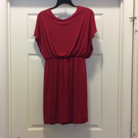 Elegant red dress