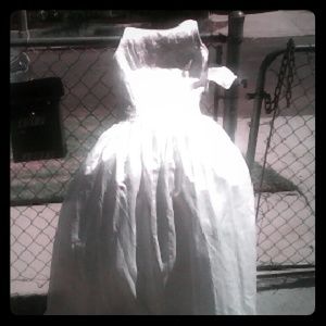 Jessica McClintock gunne sax wedding gown