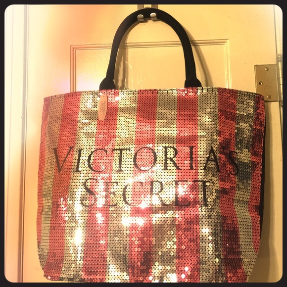 Victoria's Secret Sequin Tote - Picture 1 of 1