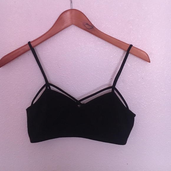 Black BM Strappy Bralette