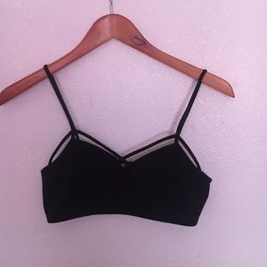Black BM Strappy Bralette