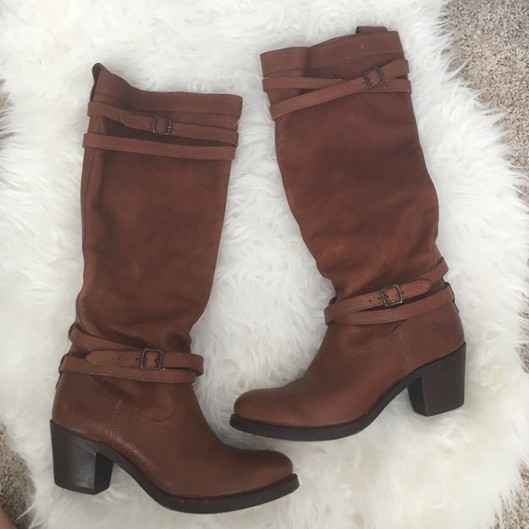 🛍 SOLD🛍 Frye Jane Strappy in Redwood 14L - Picture 3 of 4