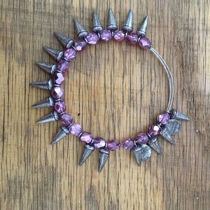 Limited addition spike bracelet