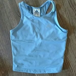 Adidas crop workout top