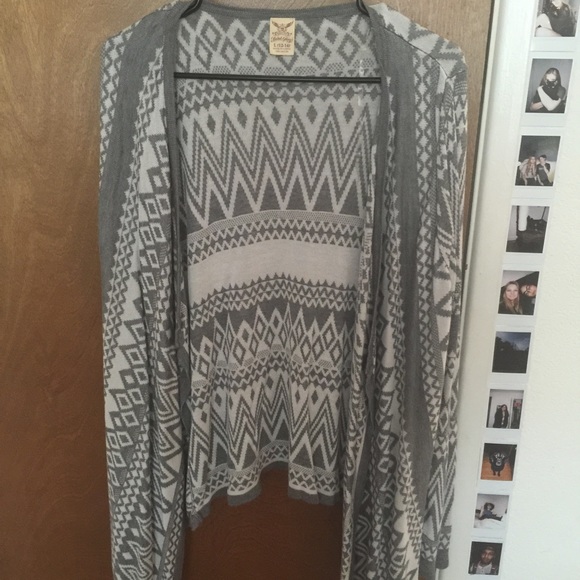 Aztec Print Cardigan