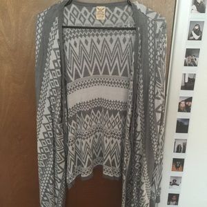 Aztec Print Cardigan