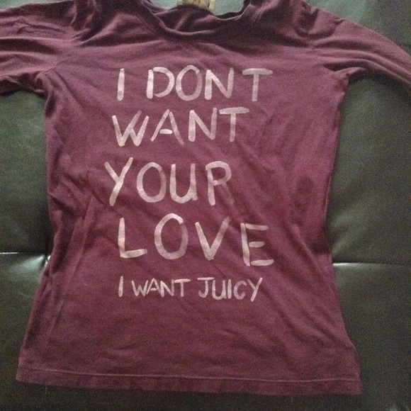 Vintage Juicy Couture tee sz M- great condition