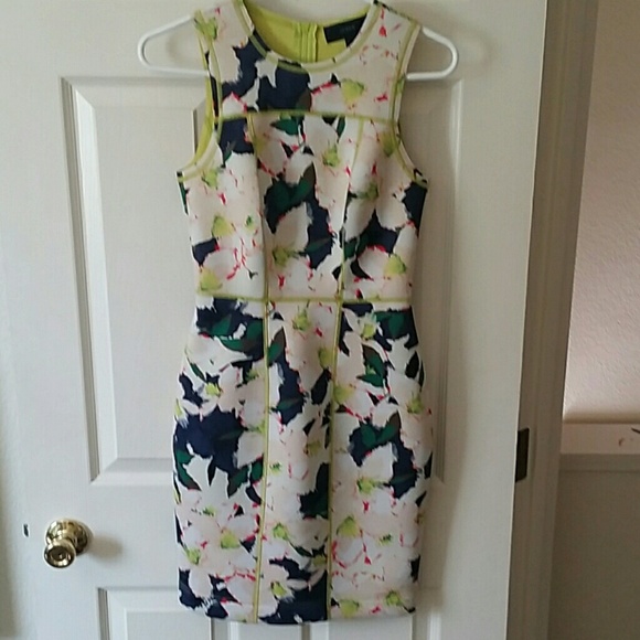 J. Crew Scuba Style Body Con Mini Dress