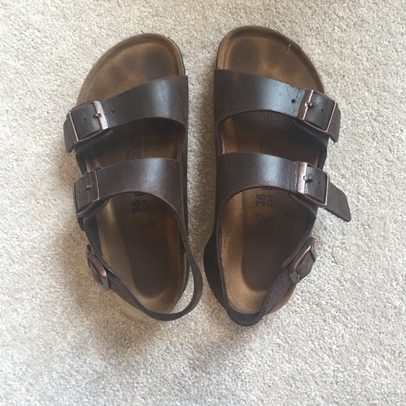 Birkenstocks with back strap