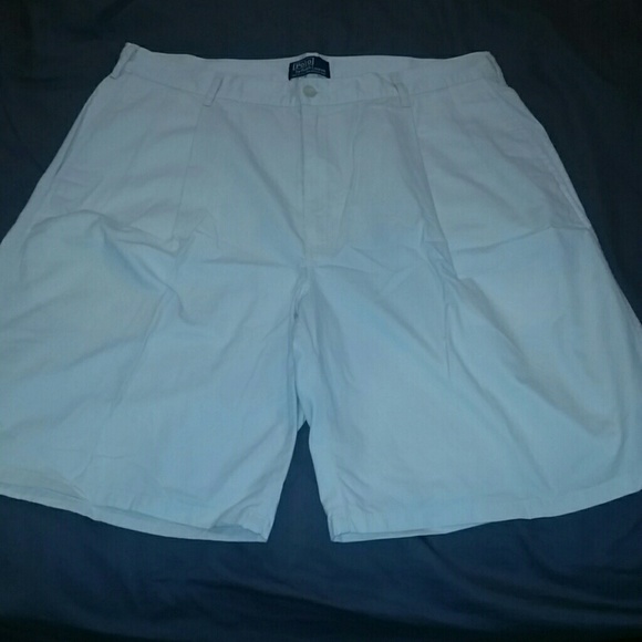 Pair of Authentic Polo shorts (creme) size 36