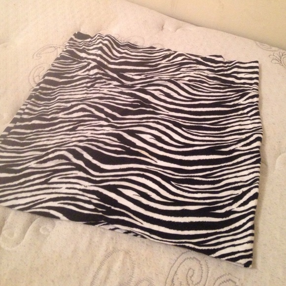 Rue21 Zebra Skirt