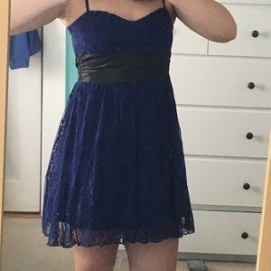 Beautiful navy lace dress