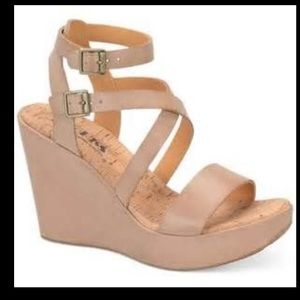 Kork Ease leather wedge Kork Ease leather wedge