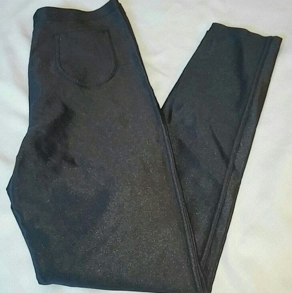 American Apparel Black Disco Pants XL