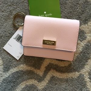 Kate Spade Petty Newbury lane posypink wallet.