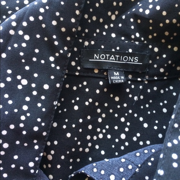 Polka Dot Button Up Medium & Large - Picture 4 of 4
