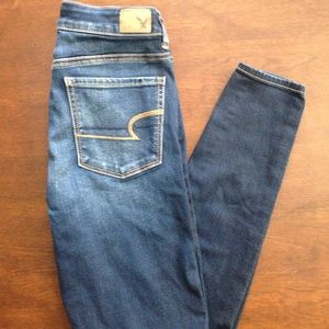 American Eagle high rise jegging super stretch