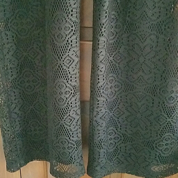 BEAUTIFUL BLACK  LACE PANTS - Picture 2 of 3