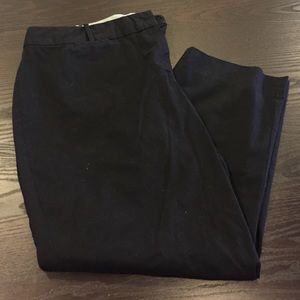 Talbots Perfect Crop - Heritage fit in black