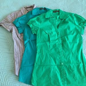 Buy 2, get 1 free! Short sleeve button up shirts