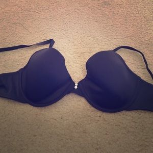 Navy blue bra