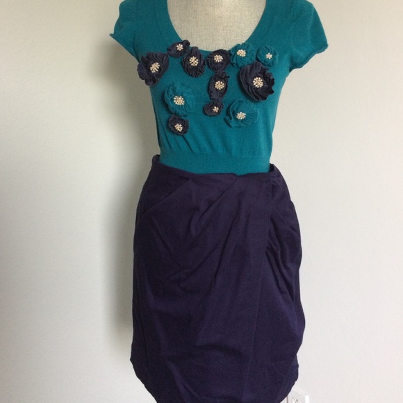 Anthropologie top by knitted & knotted
