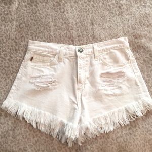 High Waisted Jean Shorts