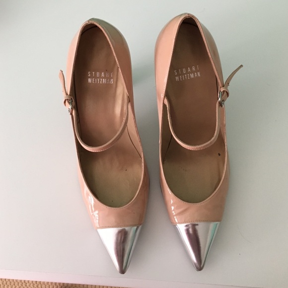 Stuart Weitzman Nude Pumps