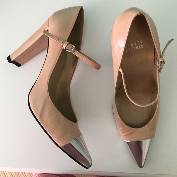 Stuart Weitzman Nude Pumps - Picture 2 of 4