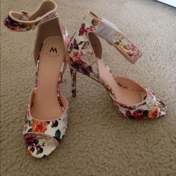 Floral heels
