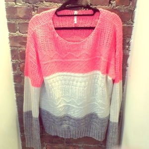 Neopolitan Willow & Clay Knit Sweater