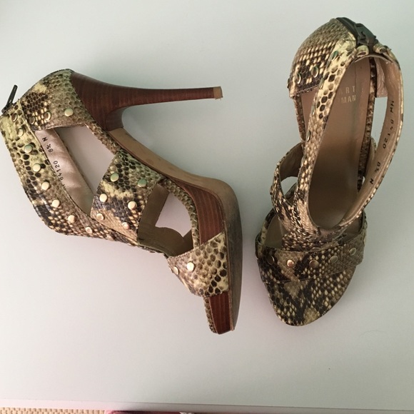 Stuart Weitzman Python Sandals - image 2