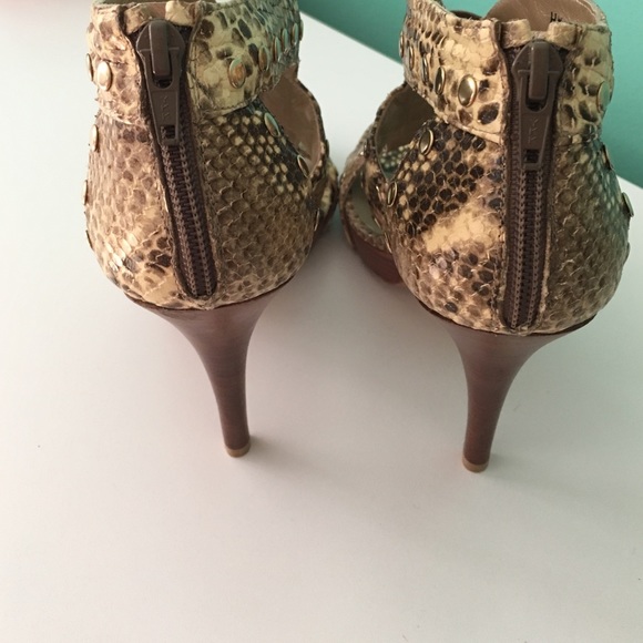 Stuart Weitzman Python Sandals - image 4