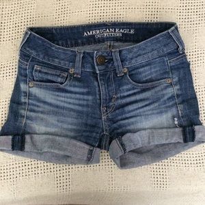 American eagle jean shorts