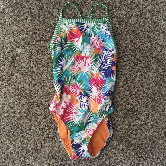 Dolfin One Piece Practice UV Swim Suit - Picture 1 of 4