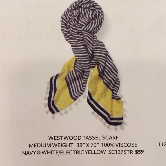 Never opened Stella & Dot Westwood Tassel Scarf