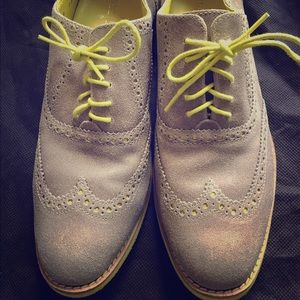 Cole Haan Shoes with Neon Yellow detail 8.5