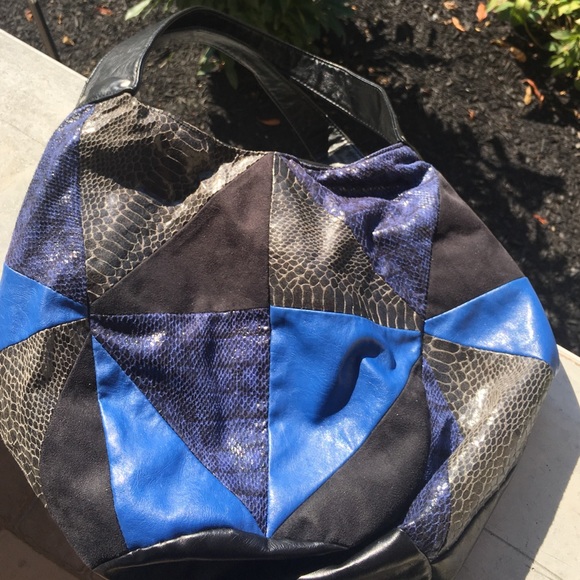 Black and Blue Purse