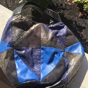Black and Blue Purse