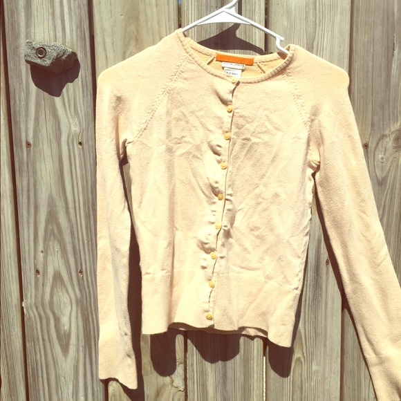 Cream colored buttoned shirt
