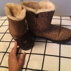 Leopard print uggs look alike