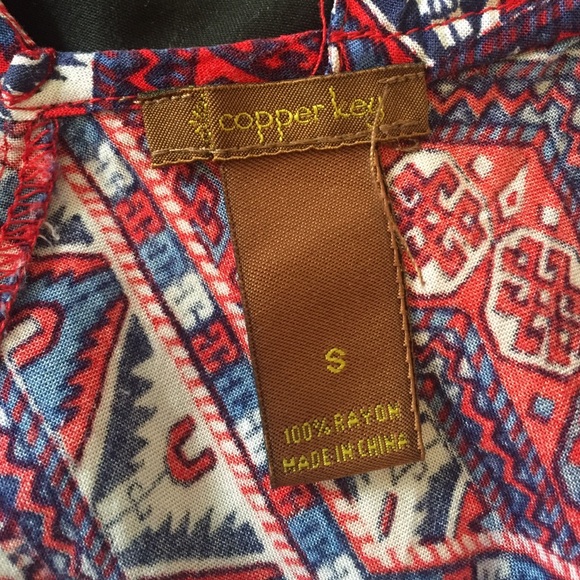 RedWhite&Blue Patterned Top - Picture 3 of 3