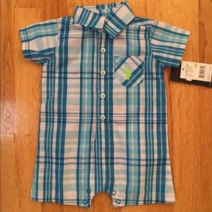 BRAND NEW W/TAGS ✨Polo Button Down Onesie ✨