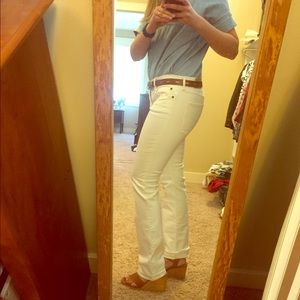 NWT Madewell rail straight white denim - 31 x 34.