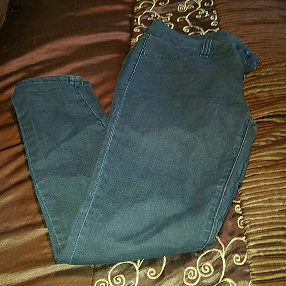Elle Black Denim Leggings size 12R