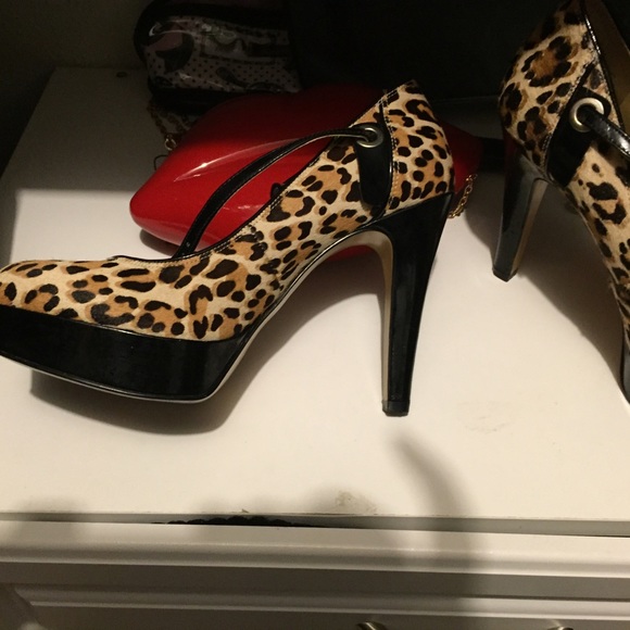 Leopard heels - Picture 2 of 4