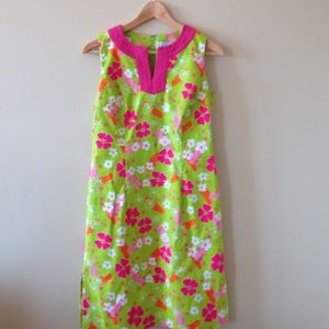 Lilly Pulitzer Dress Flip Flop Fabric Size 6