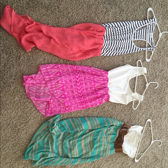 3 dresses new never worn $8 for all